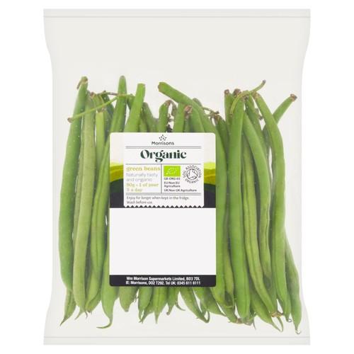 Morrisons Organic Green Beans