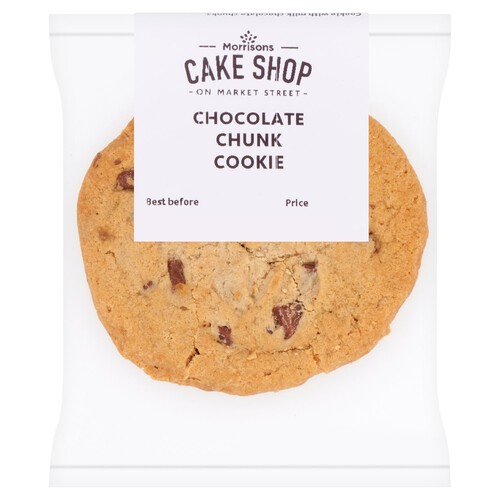 Morrisons Single Chocolate Chunk Cookie