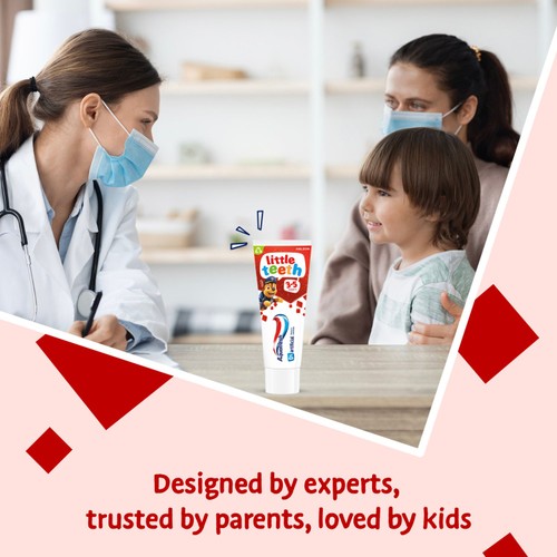 Aquafresh Kids Little Teeth Toothpaste 3-5 Years, 75ml