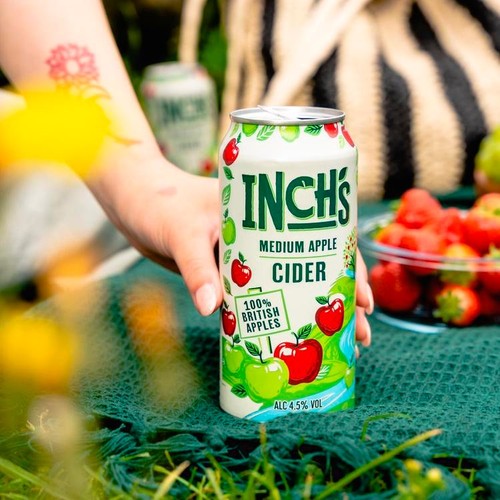 Inch's Medium Apple Cider Cans 