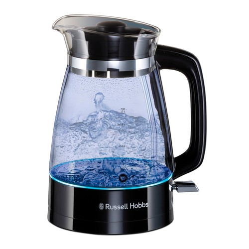 Russell Hobbs Cordless Electric Glass Kettle Black 26080