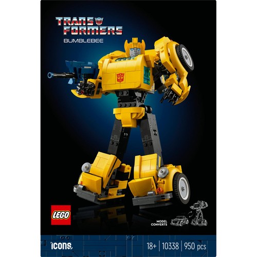 LEGO Icons Transformers Bumblebee Model Set 10338