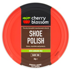 Cherry Blossom Shoe Polish Black