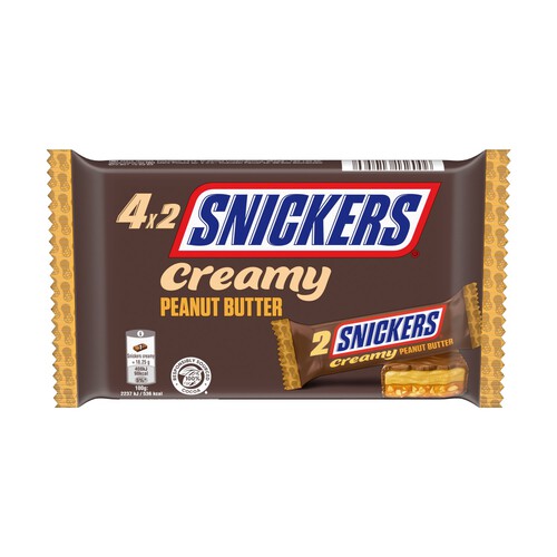 Snickers Creamy Peanut Butter Multipack