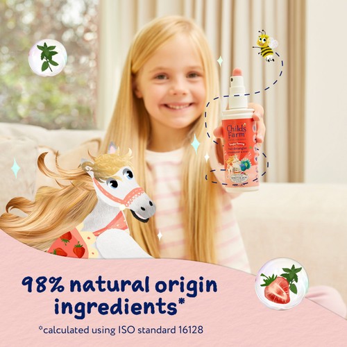 Childs Farm 3 In 1 Hair Detangler Strawberry & Mint
