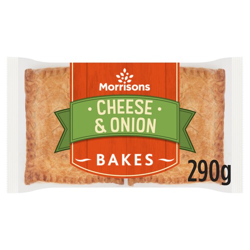 Morrisons 2 Cheese & Onion Bakes