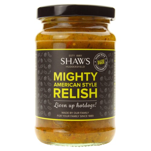 Shaws Mighty American Style Relish (300g)