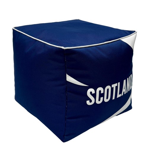 Kaikoo Scotland Print Cube Beanbag