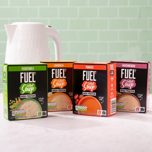 Fuel10K Instant Soup Vegetable 3x65g