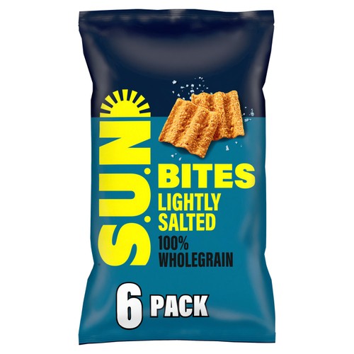 Sunbites Lightly Salted Multigrain Snacks  6 x 25g