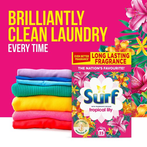 Surf Tropical Lily Washing Powder 23 Washes 