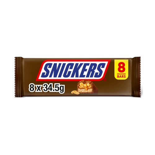 Snickers    8 x 34.5g