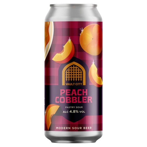 Vault City Peach Cobbler 440Ml