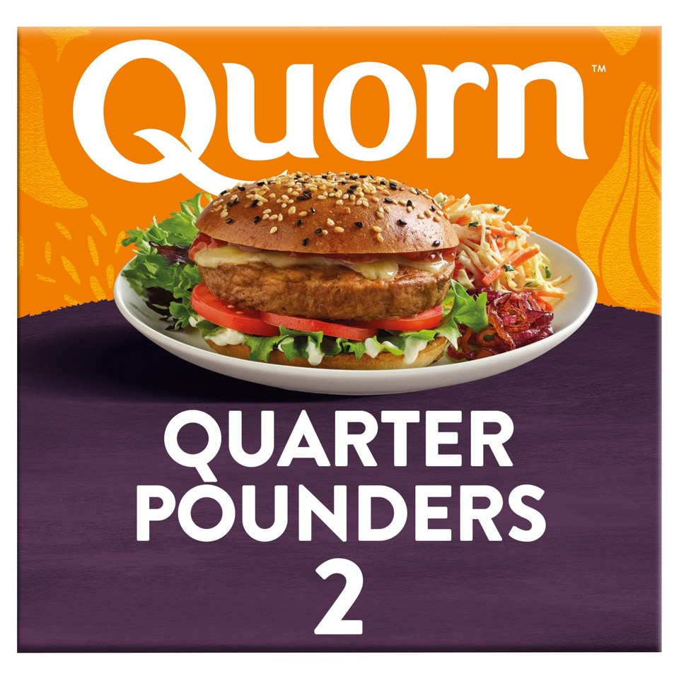 Quorn Takeaway Quarter Pounders Vegetarian Burgers x 2 226g - Morrisons ...