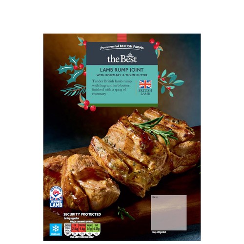 Morrisons The Best Lamb Rump Joint With Rosemary & Thyme 400g