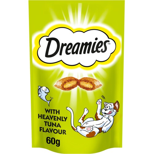 Dreamies Cat Treat Biscuits with Tuna Flavour