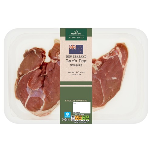 Morrisons Lamb Leg Steaks   300g