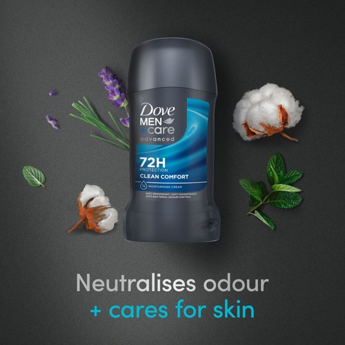 Dove For Men Anti Perspirant Stick Clean Comfort 50ml