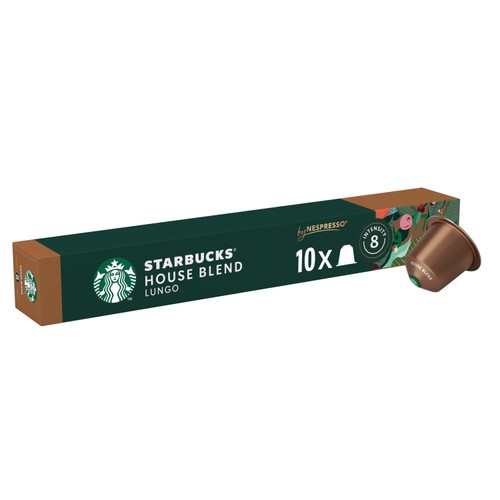 Starbucks By Nespresso Medium House Blend 10 Pods 52G