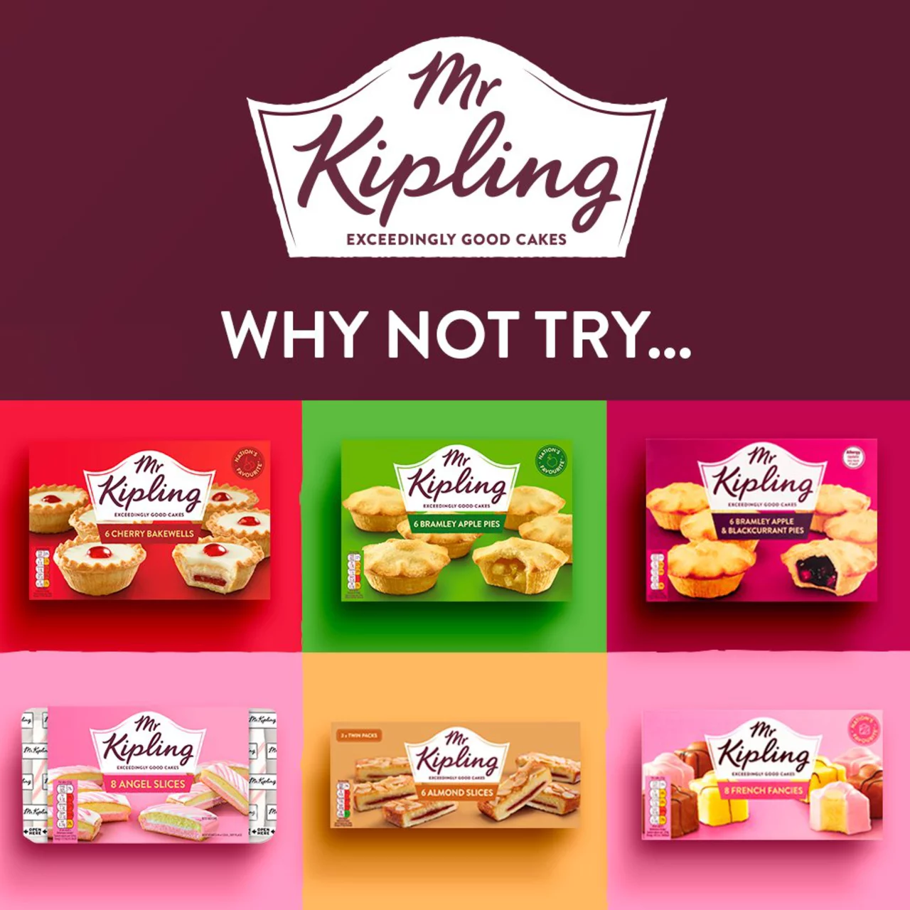 Mr Kipling Cakes