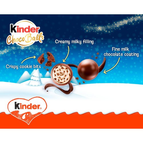 Kinder Balls Milk & Crisp Sensations  90g