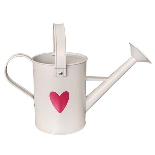 M Nutmeg Home Nutmeg Metal Watering Can Cream