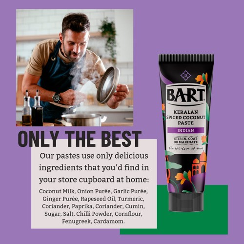 Bart Indian Keralan Spiced Coconut Paste 80g