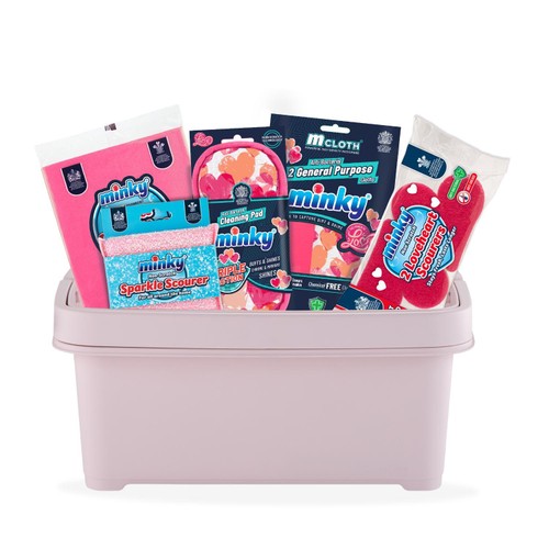 Minky Power Of Love Cleaning Caddy Bundle