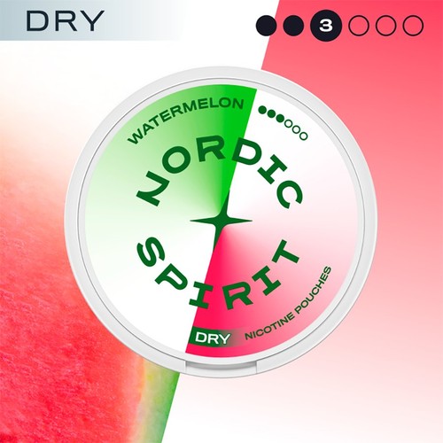 Nordic Spirit Watermelon Strong 9mg Nicotine Pouches
