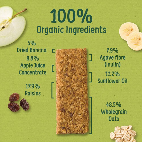 Organix Banana Soft Oaty Bars 