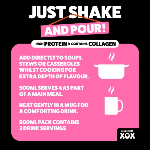 Oxo Asian Chicken Bone Broth 500ml