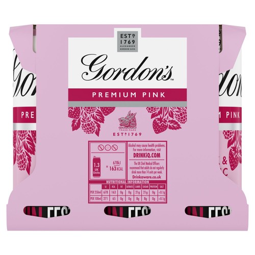 Gordons Pink Gin & Tonic 