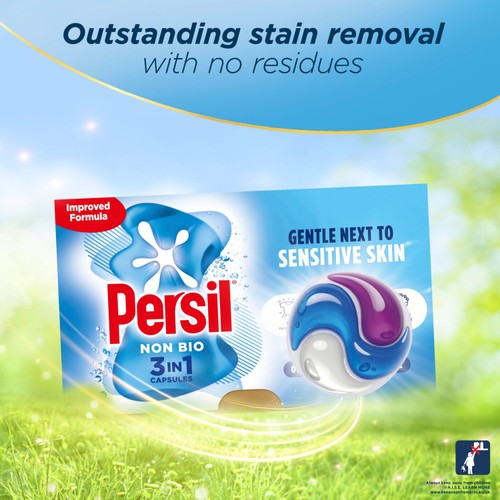 Persil Non Bio 4-In-1 Washing Capsules 15 Washes