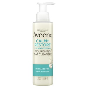 Aveeno Face Calm+Restore Nourishing Oat Face Wash Cleanser