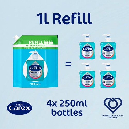 Carex Original Antibacterial Handwash