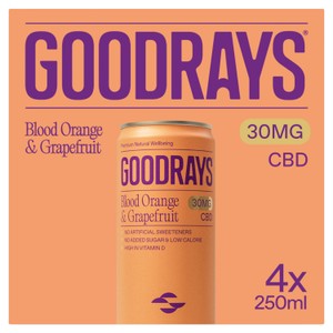 Goodrays CBD Drinks - Blood Orange & Grapefruit