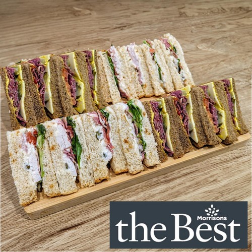 The Best Premium Sandwich Platter (16 Pieces) - Eat On Same Day   FTO