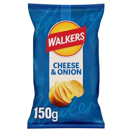 Walkers Cheese & Onion Sharing Crisps