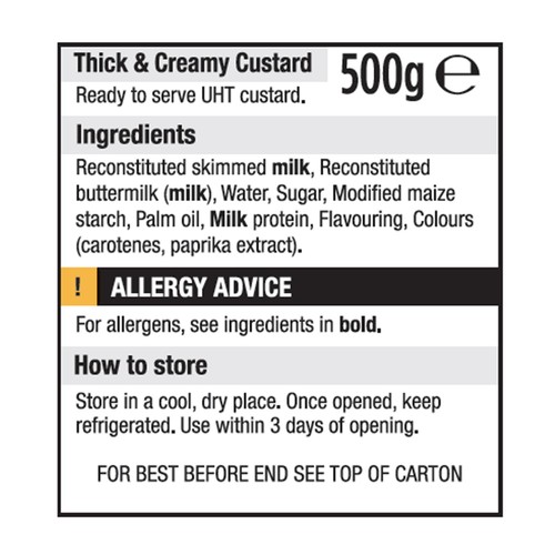 Morrisons Ready To Serve Custard