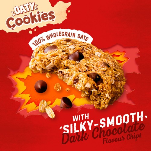 Mcvitie's Hobnobs Biscuits Oaty Cookies Dark Chocolate 155g