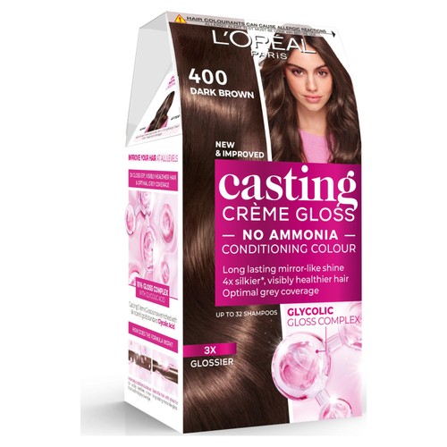 L'Oreal Paris Casting Creme Gloss Brown 400 Semi-Permanent Hair Dye