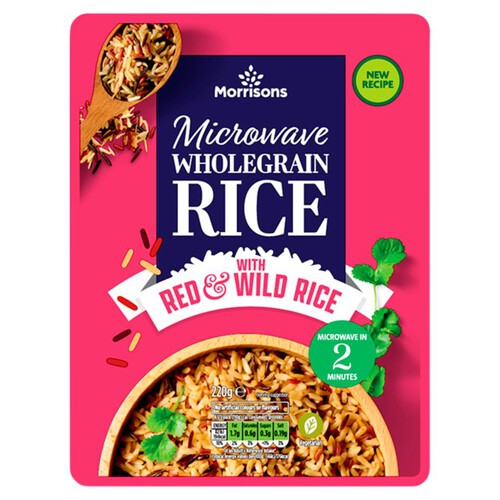 Morrisons Microwave Rice Medley