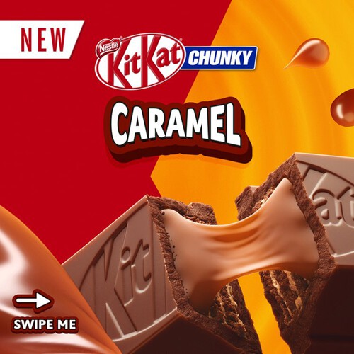 Kit Kat Chunky Caramel Milk Chocolate Bar