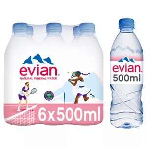 Evian 6 x50 cl