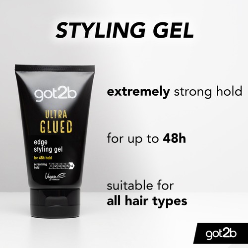 Got2b Glued Spiking Glue Ultra Edge Styling Gel