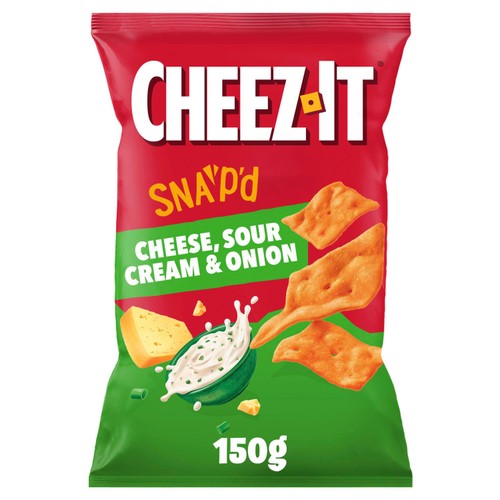 Cheez-It Snap'D Cheese, Sour Cream & Onion - Morrisons Online