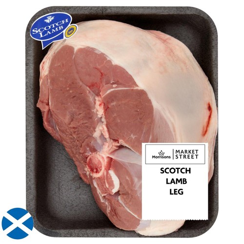Morrisons Scotch Leg Of Spring Lamb 1Kg