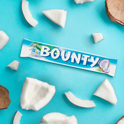 Bounty Coconut & Milk Chocolate Snack Bars Multipack 