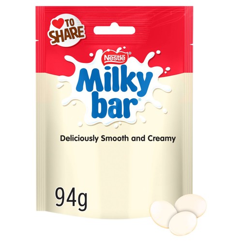 Milkybar White Chocolate Giant Buttons Sharing Pouch