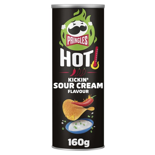 Pringles Hot Kickin Sour Cream 